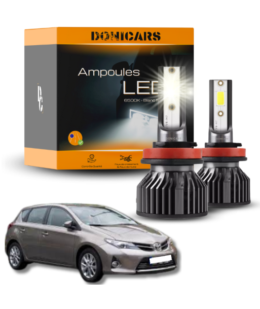 Pack lampadine LED H11 Toyota Auris MK2 (2012-2018) - Kit LED la chaussure