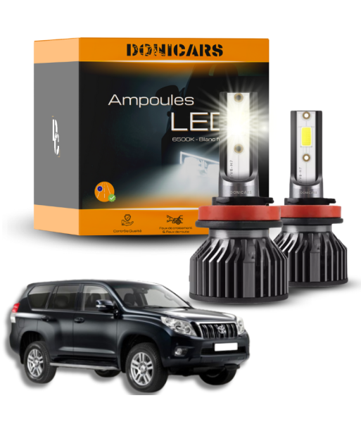 Pack lampadine LED H4 Toyota Land cruiser KDJ 150 (dal 2009 al 2016) - Kit LED pas chere