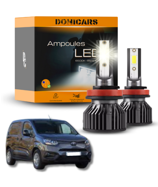 Pack lampadine LED H4 Toyota Proace City (2019-2023) - Kit LED de technologie