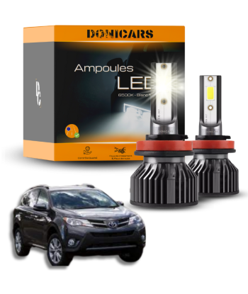 Pack lampadine LED H11 Toyota Rav4 MK4 (dal 2013 al 2018) - Kit LED la livraison gratuite