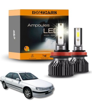 Pack lampadine LED H4 Peugeot 406 (dal 1995 al 2004) - Kit LED anabbaglianti e abbaglianti des créatures d'habitude