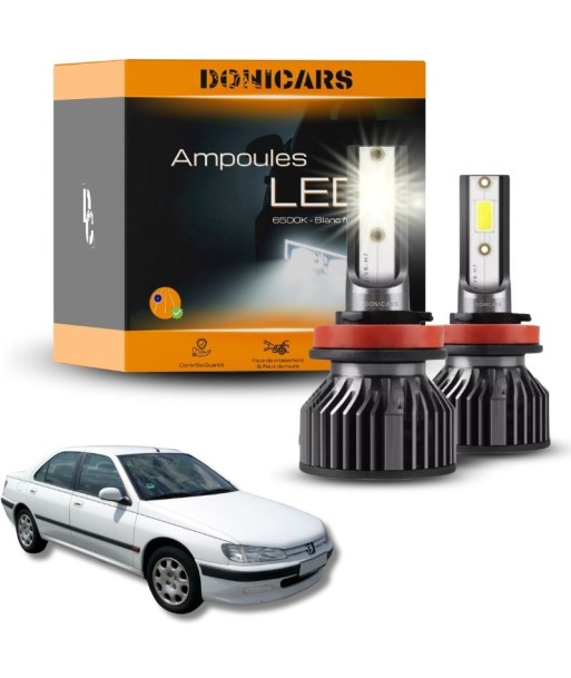 Pack lampadine LED H4 Peugeot 406 (dal 1995 al 2004) - Kit LED anabbaglianti e abbaglianti des créatures d'habitude