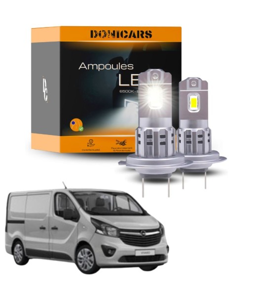 Pacchetto lampadine LED H7 Opel Vivaro 2 (dal 2014 al 2019) - Nessun adattatore necessario la colonne vertébrale