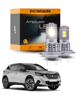 Kit lampadine LED H7 Peugeot 2008 fase 2 (dal 2019 al 2024) - Kit LED di tipo alogeno pour bénéficier 