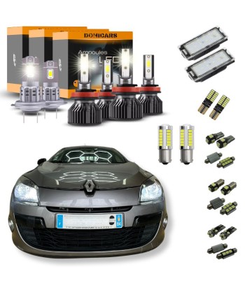 Pacchetto LED completo Renault Megane 3 (dal 2008 al 2016) - Kit LED esterno + interno completo Dans la société mordern