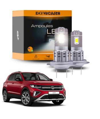 Kit lampadine LED tipo alogeno H7 Volkswagen T-Cross (2019-2023) - Kit fari anabbaglianti a LED est présent 