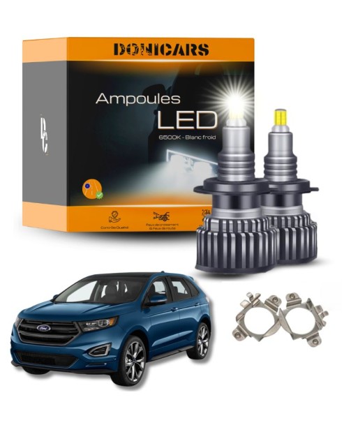 Lampadine LED H7 Ford Edge 2 (2015 al 2020) - Kit Luci Anteriori LED Lenticolari + Adattatori Le MVP de beaucoup