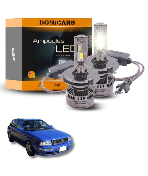 Pack Ampoules LED H4 140W Canbus - Audi 80 / S2 / RS2 (1991 - 1995) Amélioration de cerveau avec