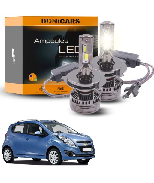 Pack Ampoules LED H4 140W Canbus - Chevrolet Spark 2 (2016 à 2022) Livraison rapide