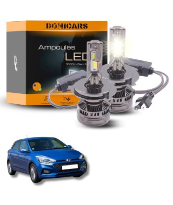 Pack Ampoules LED H4 140W Canbus - Hyundai I20 2 (2014 à 2020) le des métaux précieux