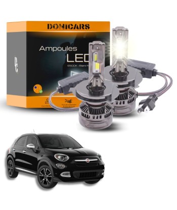 Pack Ampoules LED H4 140W Canbus Fiat 500X (2015 à 2018) est présent 