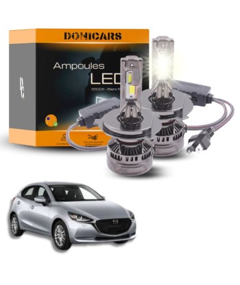 Pack Ampoules LED H4 140W Canbus - Mazda 2 phase 3 (2014 à 2023) basket pas cher