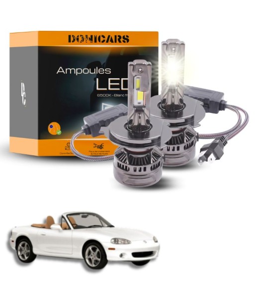 Pack Ampoules LED H4 140W Canbus - Mazda MX-5 phase 2 (1998 à 2005) vente chaude votre 