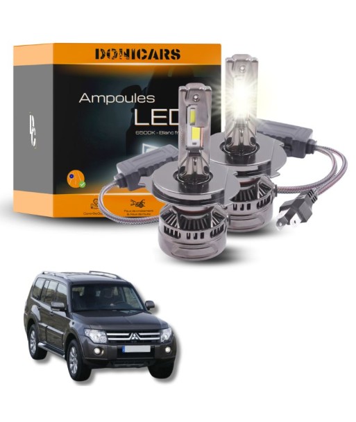 Pack Ampoules LED H4 140W Canbus - Mitsubishi Pajero III (2000 à 2006) Fin de série