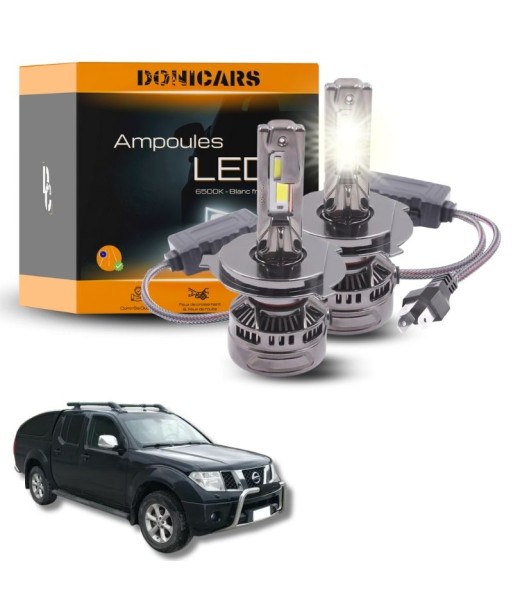 Pack Ampoules LED H4 140W Canbus - Nissan Navara II D22 (1997 à 2005) la livraison gratuite