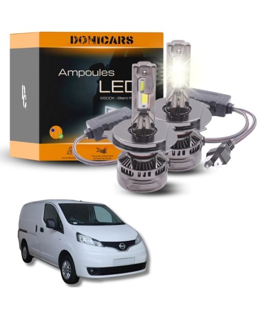 Pack Ampoules LED H4 140W Canbus - Nissan NV200 (2009 à 2023) pas cher