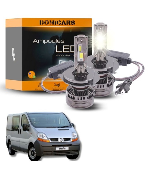 Pack Ampoules LED H4 140W Canbus - Renault Trafic 2 (2000 à 2014) Dans la société mordern