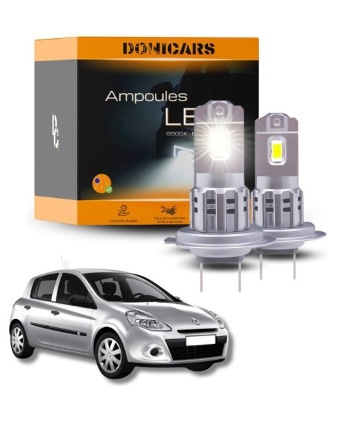 Ampoules LED Clio 3 (2005 à 2014) - Pack Ampoules LED H7 Renault Clio "Type Halogène" de technologie