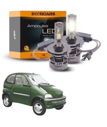 Pack Ampoules LED H4 140W Canbus pour Ligier Nova (2001 à 2007) - Phares Avants Ligier en linge