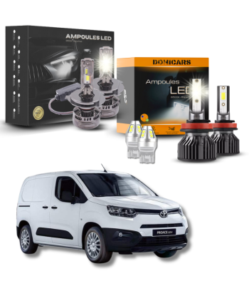 Pack Ampoules LED Complet pour Toyota Proace City (2019 à 2024) - Feux de Croisement, Feux de Route, et Feux de Position Les magasins à Paris et en Île-de-France