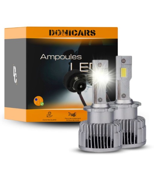 Pack Ampoules Xenon LED D4S - 90W - Blanc 6000K - Plug and Play plus qu'un jeu 