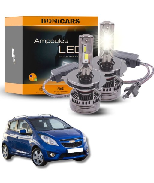 Pack Ampoules LED H4 140W Canbus - Chevrolet Spark (2009 à 2015) vous aussi creer 